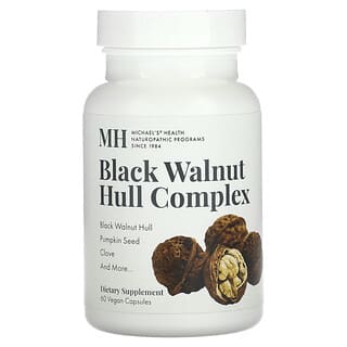 Michael's Naturopathic, Black Walnut Hull Complex, 60 Vegan Capsules