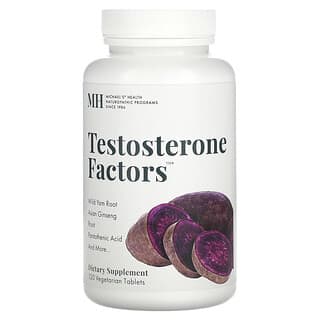 Michael's Naturopathic, Testosterone Factors、タブレット 120 錠