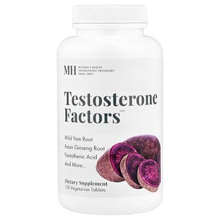 Michael's Health, Testosterone Factors™, 120 vegetarische tabletten