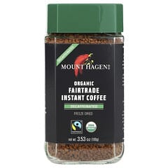 オーガニック フェアトレード カフェインレスインスタントコーヒー100g 20個 オーガニックフェアトレードインスタントコーヒー、カフェイン