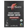 Mount Hagen, Organic Fairtrade Instant Coffee, 25 Single Serve Sticks, 1.76 oz (50 g)