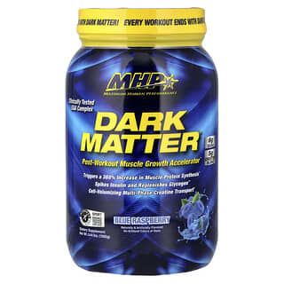 MHP, DARK MATTER, Ускорител на мускулния растеж след тренировка, Синя малина, 3,44 фунта (1560 г)