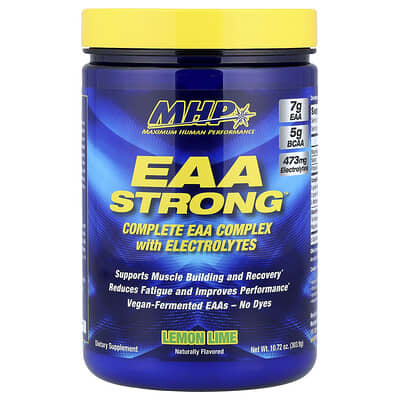 MHP, EAA Strong, Lemon Lime, 10.72 oz (303.9 g)