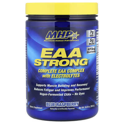 MHP, EAA Strong, Blue Raspberry, 10.87 oz (308.1 g)