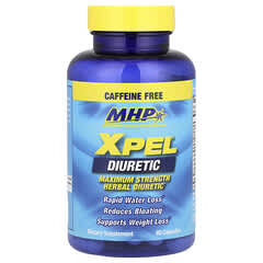 XPEL®, Suplemento diurético, Máxima concentración, Sin cafeína, 80