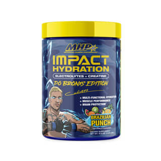MHP, Impact Hydration, Electrolytes + Creatine, Brazilian Punch, 0.99 lbs (15.9 oz)