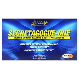 MHP, Secretagogue-One, апельсин, 30 пакетиків по 13 г (0,46 унції)