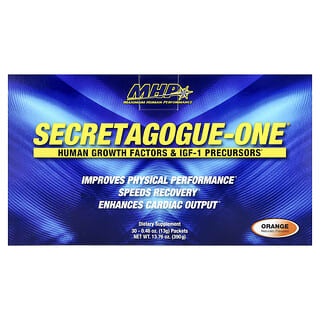 MHP, Secretagogue-One, апельсин, 30 пакетиків по 13 г (0,46 унції)