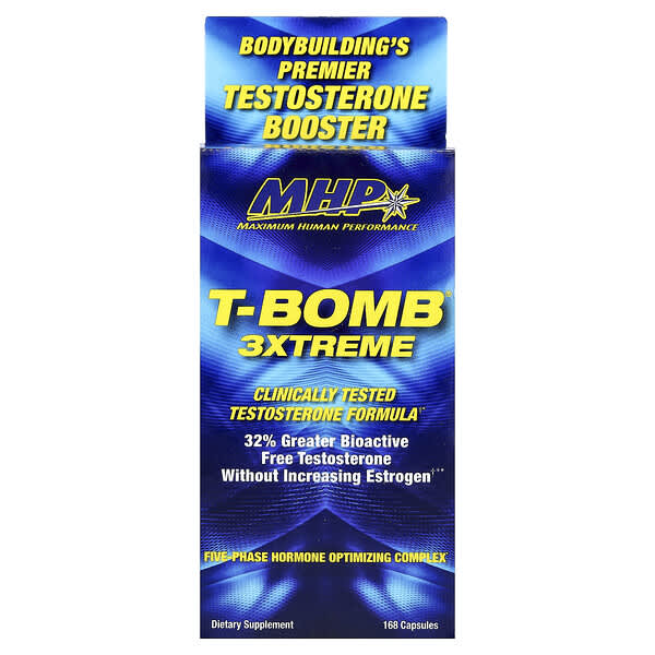 T-Bomb® 3Xtreme, 168 Capsules