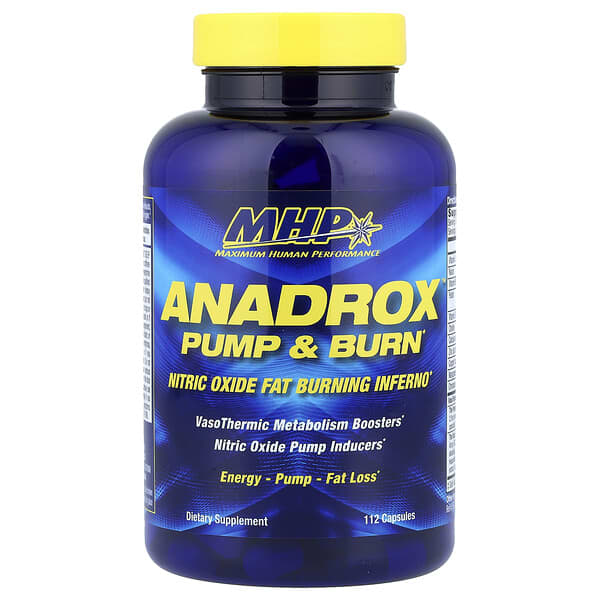 Anadrox™ Pump & Burn, 112 Capsules