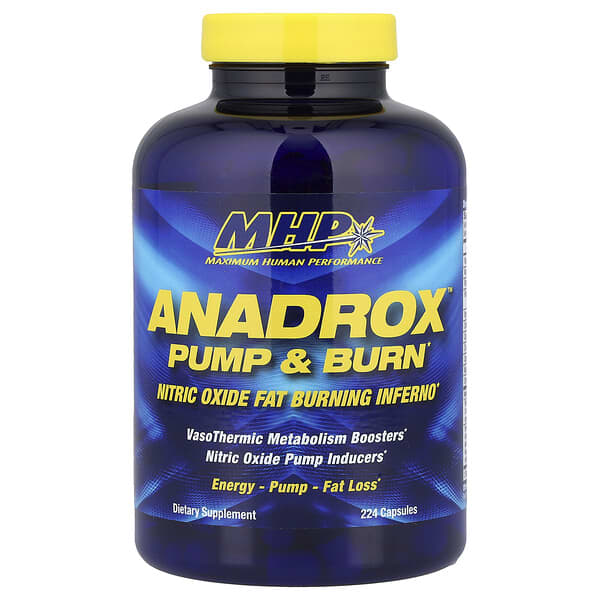 MHP, Anadrox Pump & Burn`` 224 cápsulas