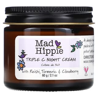 Mad Hippie, الكريم الليلي Triple C، وزن 2.1 أونصة (60 جم) 