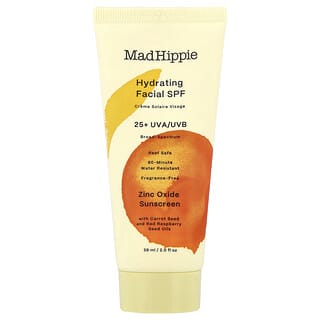 Mad Hippie, FPS hidratante para el rostro, Sin fragancia, 59 ml (2 oz. líq.)