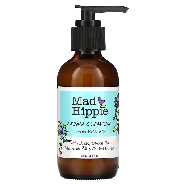 Mad Hippie, Cream Cleanser, 13 Actives, 4 fl oz (118 ml)