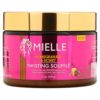 Mielle, Twisting Souffle, Гранат и мед, 12 унций (340 г)