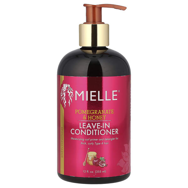Mielle, 리브-인 컨디셔너, 석류 및 꿀, 355ml(12fl oz)
