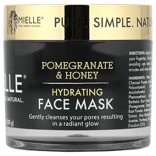 Mielle, Hydrating Beauty Face Mask, Pomegranate & Honey, 3.5 fl oz (100 g)