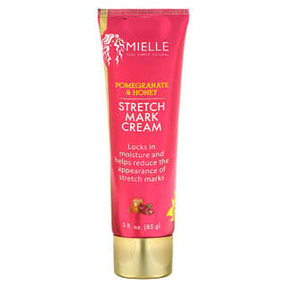 Mielle, Stretch Mark Cream, Pomegranate & Honey, 3 fl oz (85 g)