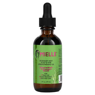 Mielle, Scalp & Hair Strengthening Oil, Rosemary Mint, 2 fl oz (59 ml)