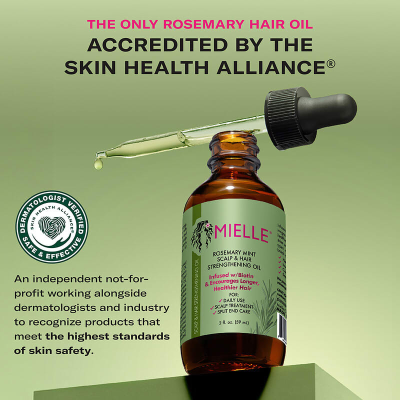 Mielle, Scalp & Hair Strengthening Oil, Rosemary Mint, 2 fl oz | iHerb