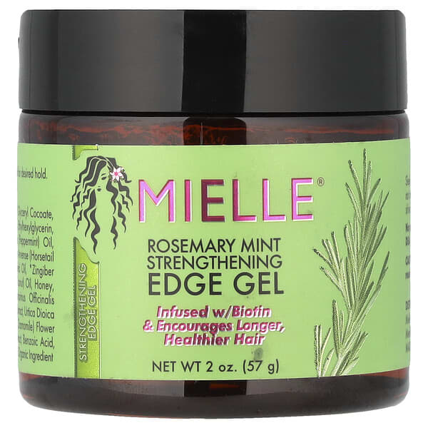 Mielle, 로즈메리 민트 강화 엣지 젤, 57g(2oz)