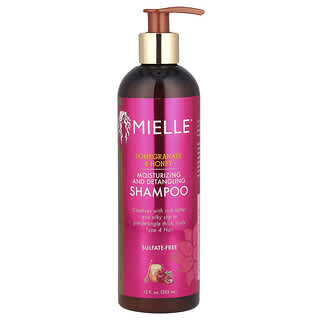 Mielle, Shampooing hydratant et démêlant, Grenade et miel, 355 ml