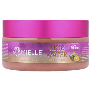 Mielle, Colección de agua de arroz, Mascarilla de arcilla`` 227 g (8 oz)