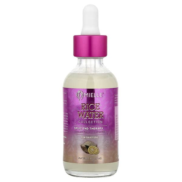Mielle, 스플릿 엔드 테라피, 쌀뜨물 컬렉션, 59ml(2fl oz)