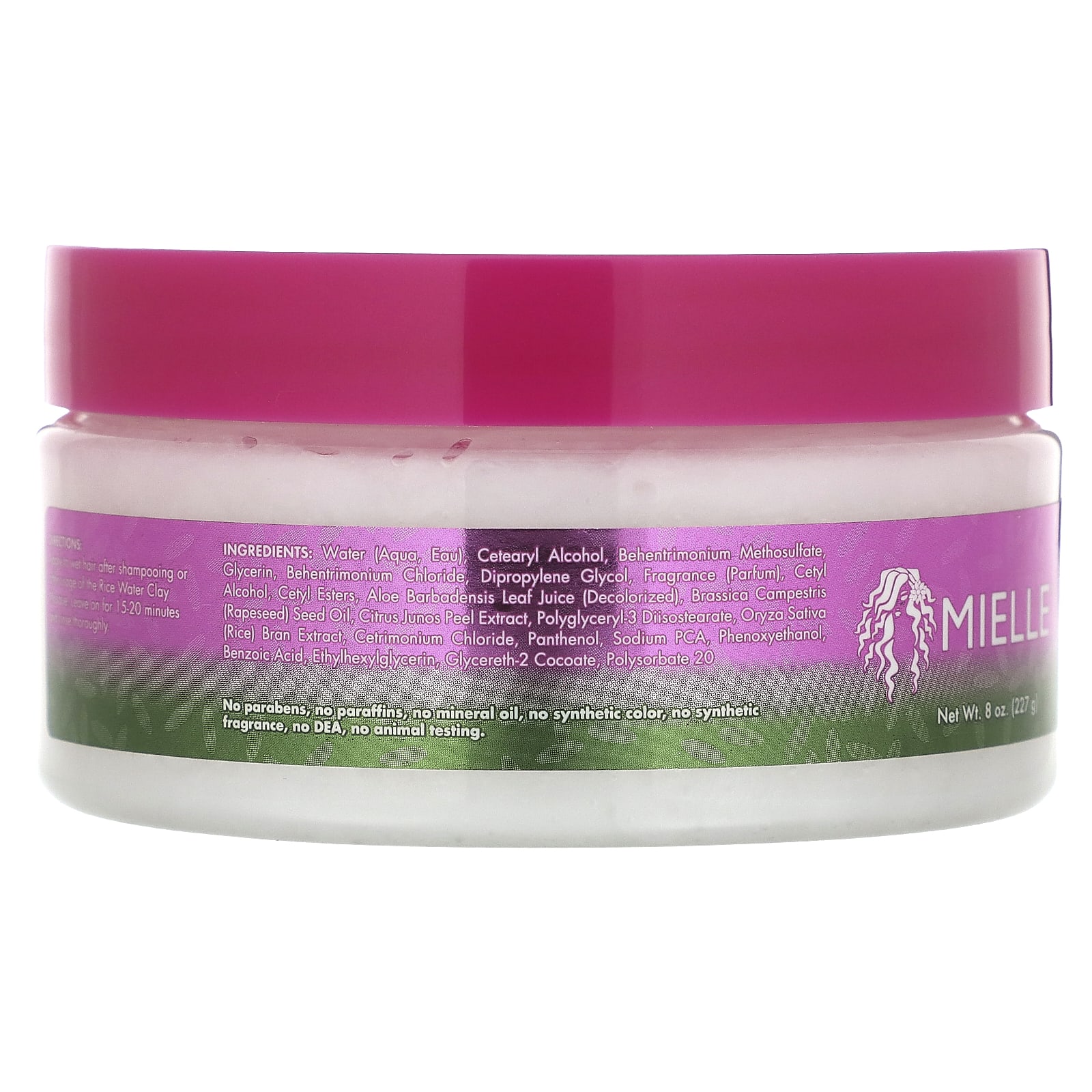 Mielle, Deep Conditioner, Rice Water & Aloe Vera Blend, 8 oz (227 g)