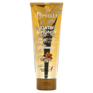 Mielle, Après-shampooing apaisant, Mélange d'avoine et de miel, 237 ml
