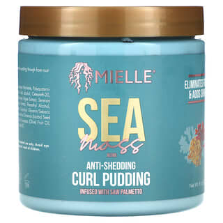 Mielle, Pudding Curl przeciwdziałający zrzucaniu, mieszanka mchu morskiego, 227 g