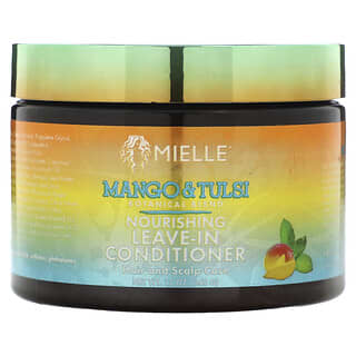 Mielle, Acondicionador nutritivo sin enjuague, Mango y tulsí, Mezcla botánica`` 340 g (12 oz)