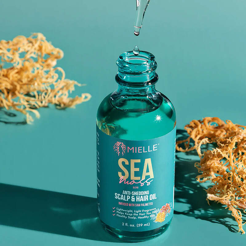 アンチシェディング スカルプ＆ヘアオイル、シーモス、59ml（2液量オンス）