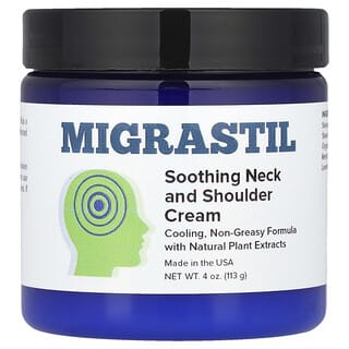 Migrastil, Crema calmante para el cuello y los hombros, 113 g (4 oz)