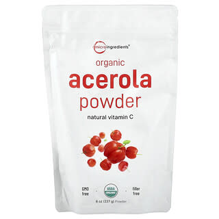 Micro Ingredients, Biologisch acerolapoeder, 227 g