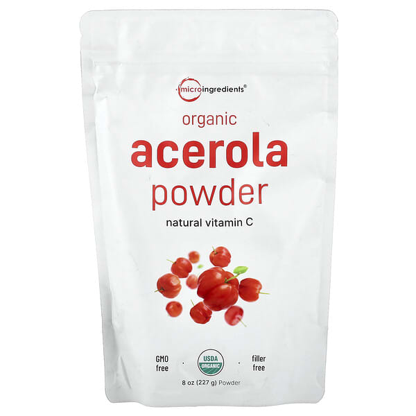 Organic Acerola Powder, 8 oz (227 g)
