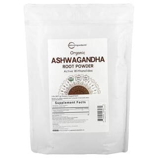 Micro Ingredients, Organic Ashwagandha Root Powder, Bio-Ashwagandha-Wurzelpulver, 907 g (2 lb.)