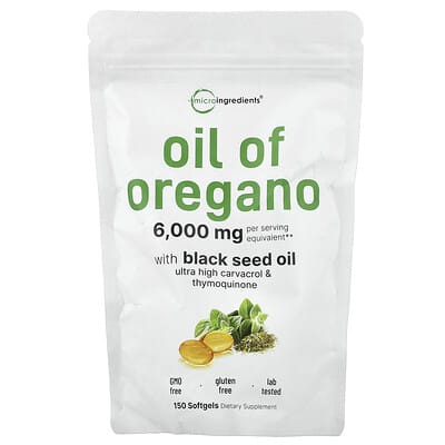 Micro Ingredients, Oil of Oregano, 150 Softgels