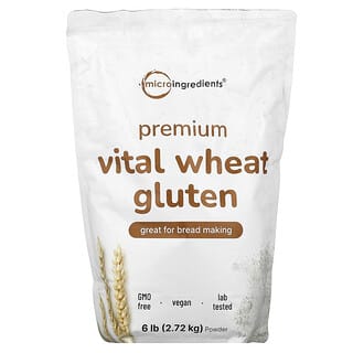Micro Ingredients, Premium Vital Wheat Gluten Powder, 6 lb (2.72 kg)