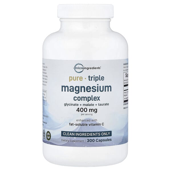 Triple Magnesium Complex, 300 Capsules (133 mg per Capsule)