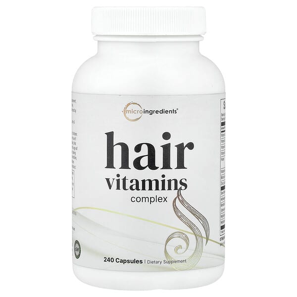 Hair Vitamins Complex, 240 Capsules