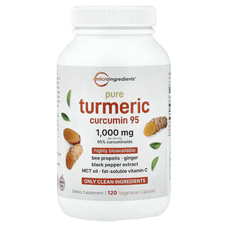 Micro Ingredients, Turmeric Curcumin 95, 120 Vegetarian Capsules