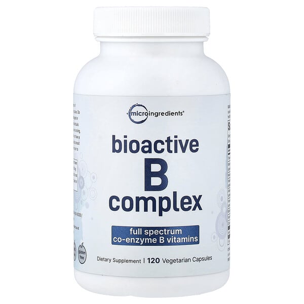 Bioactive B Complex, 120 Vegetarian Capsules