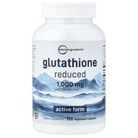 glutathione reduced reviews Glutathione, Reduced, 120 Vegetarian Capsules (500 mg per Capsule)