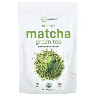 Micro Ingredients, Chá Verde Matcha Orgânico, 454 g (1 lb)