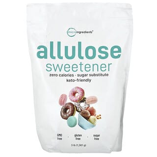 Micro Ingredients, Îndulcitor de aluloză, 3 lb (1.361 g)