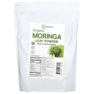 Micro Ingredients, Hoja de moringa orgánica en polvo, 907 g (2 lb)