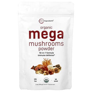 Micro Ingredients, Økologisk Mega-svampepulver, 141 g