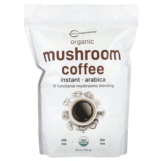 Micro Ingredients, Café instantáneo orgánico con hongos, 793 g (28 oz)