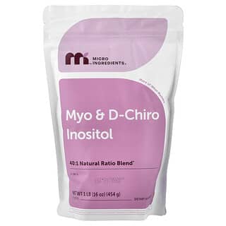 Micro Ingredients, Myo & D-Chiro Inositol Powder, 16 oz (454 g)